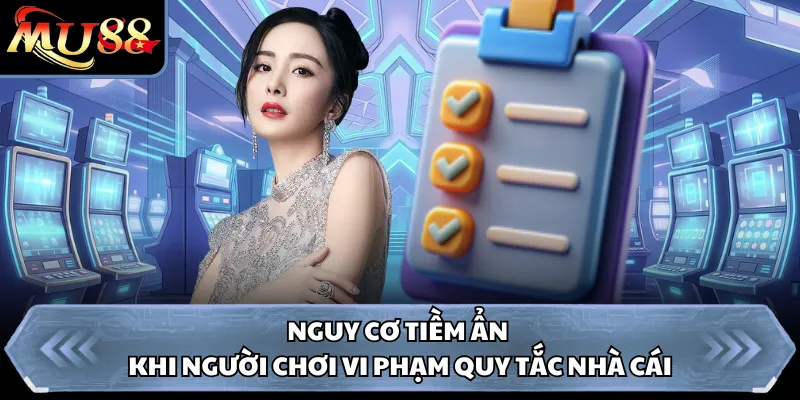 Nguy cơ tiềm ẩn khi người chơi vi phạm quy tắc nhà cái